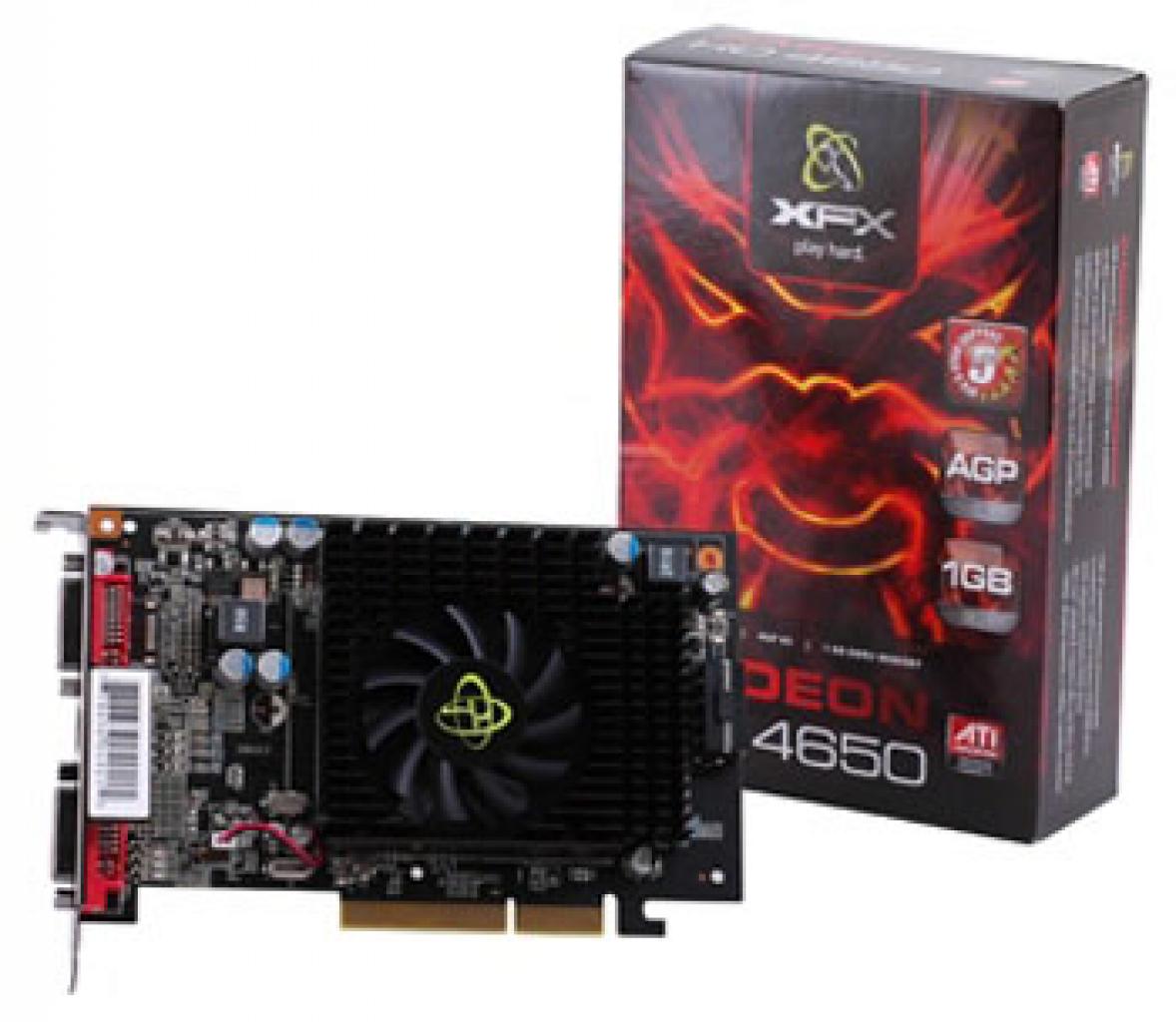 [19/08/2009] XfX Radeon HD 4650 AGP
