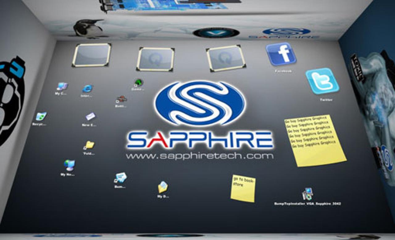 [10/08/2009] Sapphire liefert zu den Grafikkarten Bumptop mit (4)