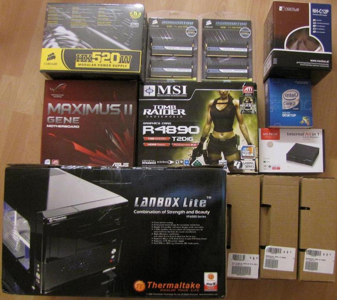 [20/08/2009] PC Games Hardware Extreme: Kompakter Spiele-PC im Eigenbau (inkl. HD-Videos)