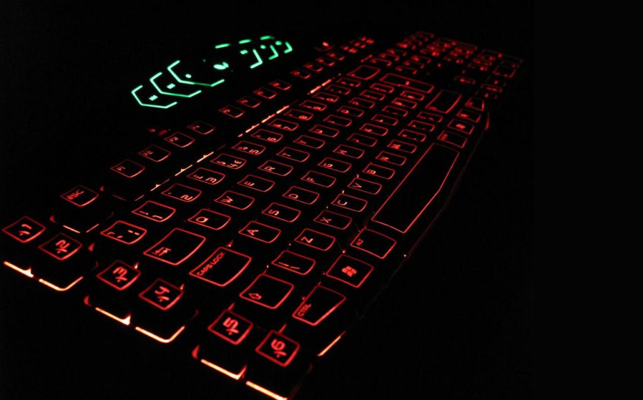 [23/09/2009] Alienware Tactx Keyboard mit Beleuchtung