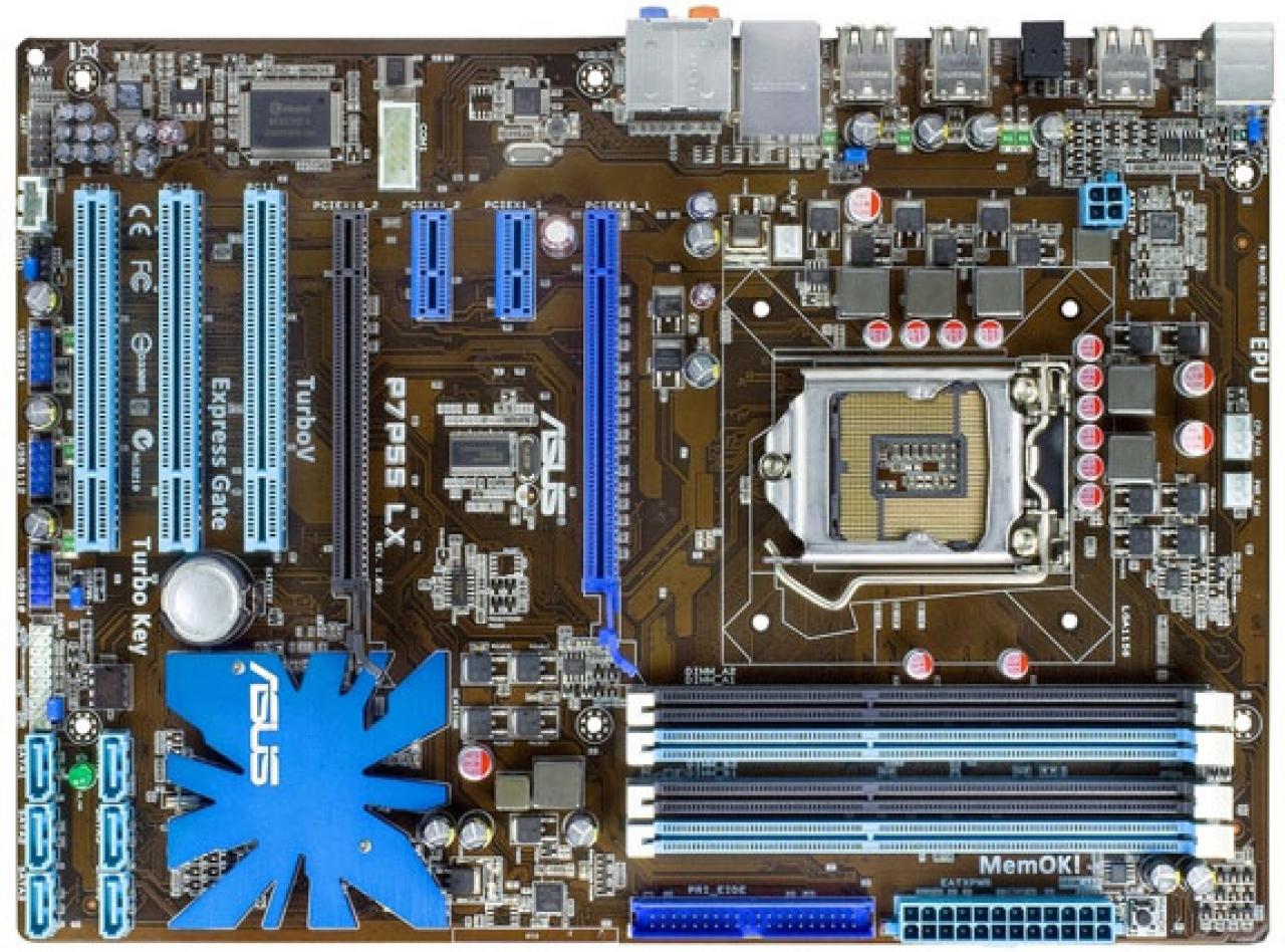 [30/09/2009] Asus P7P55LX: Einsteiger-Mainboard für Sockel 1156