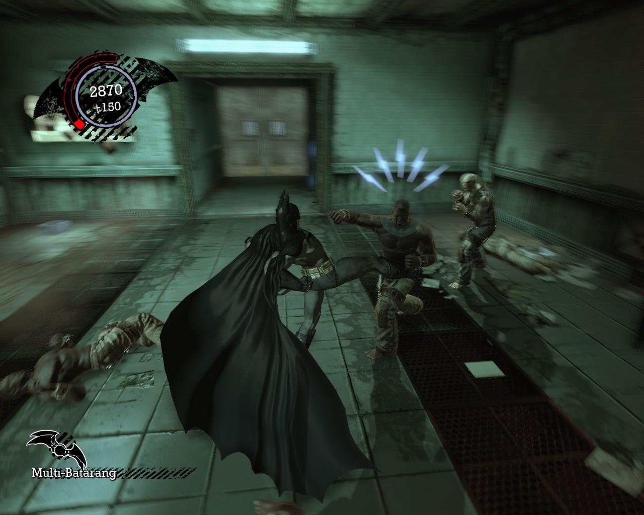 [25/09/2009] Batman: Arkham Asylum: Tops der Grafik (Kämpfe mit stimmungsvoller Bewegungsunschärfe) (11)