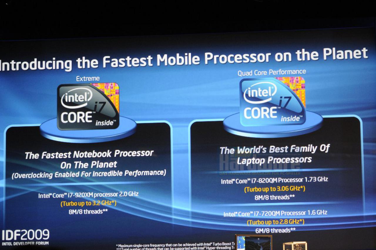 [23/09/2009] Clarksfield: Turbo-Modus des Core i7 Mobile im Detail (2)