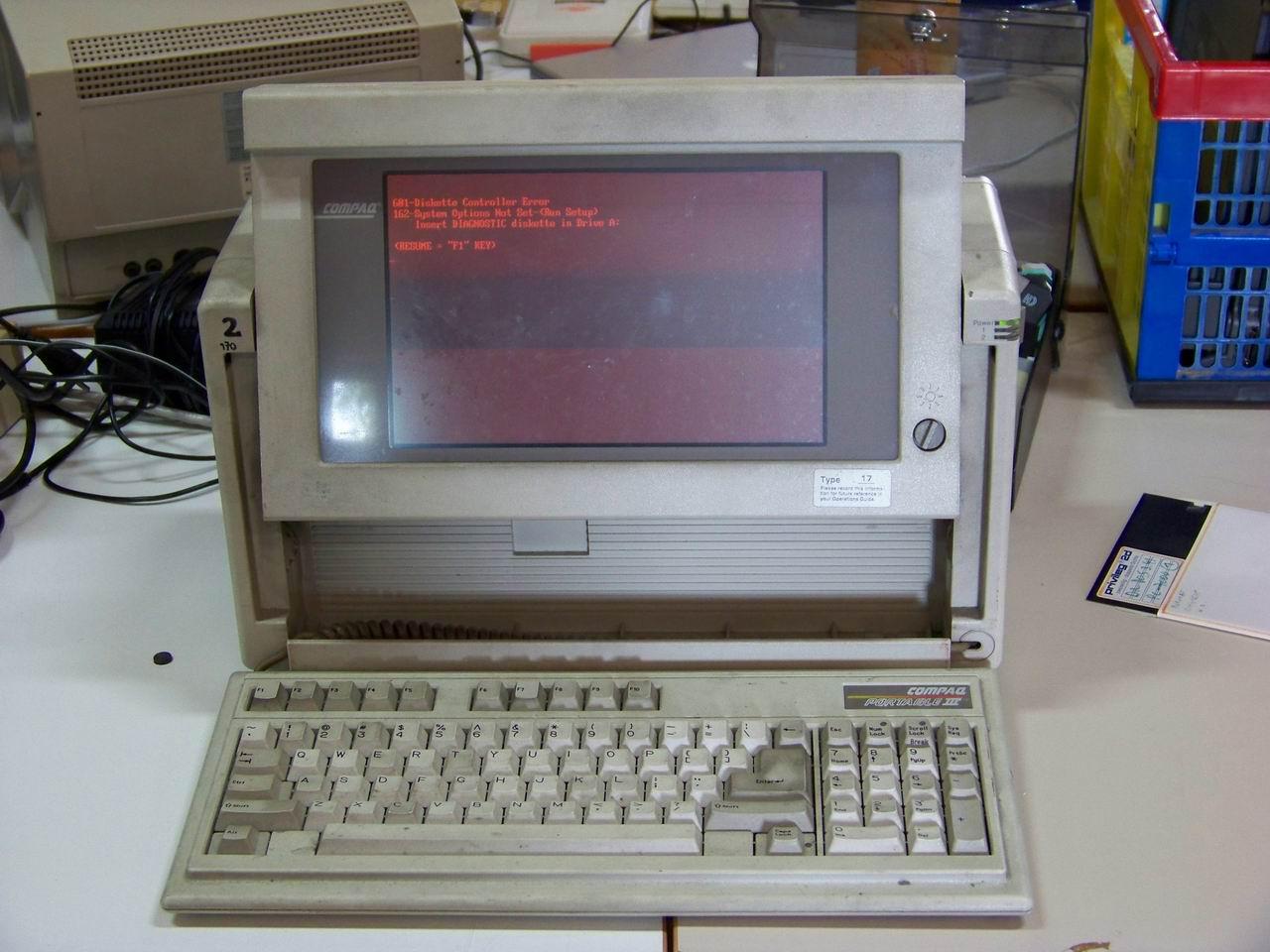 [28/09/2009] Classic computing 2009: Compaq Portable 3