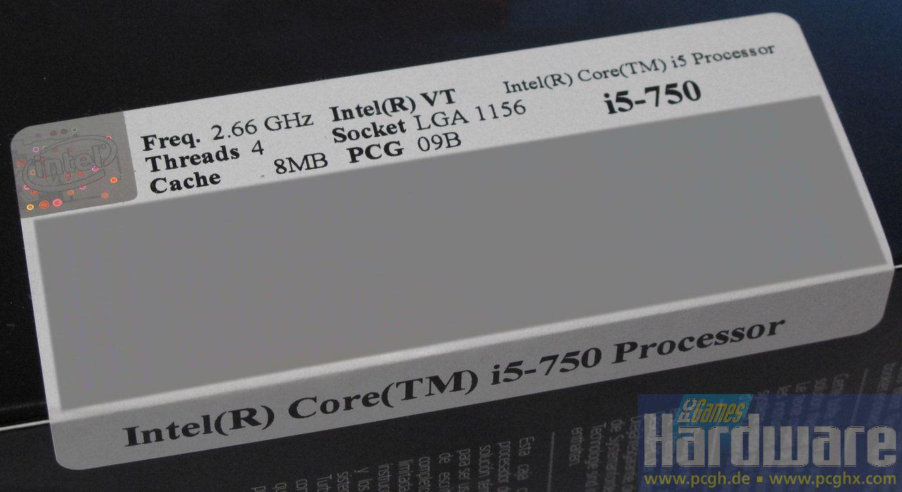 [05/09/2009] Intel Core i5-750: Retail-Verpackung (8)