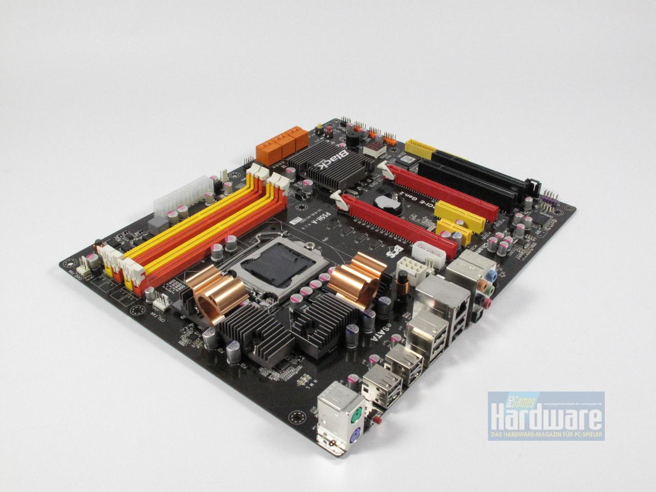 [09/09/2009] Elitegroup P55H-A: Preiswertes P55-Board mit Spannungswandler-Kühlung im Drachen-Look (2)