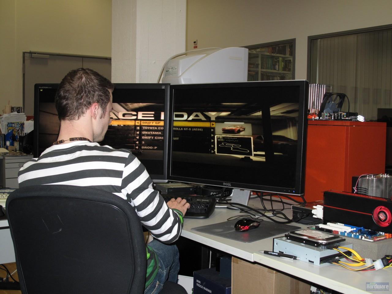 [17/09/2009] Ati Eyefinity: Das System im Betrieb