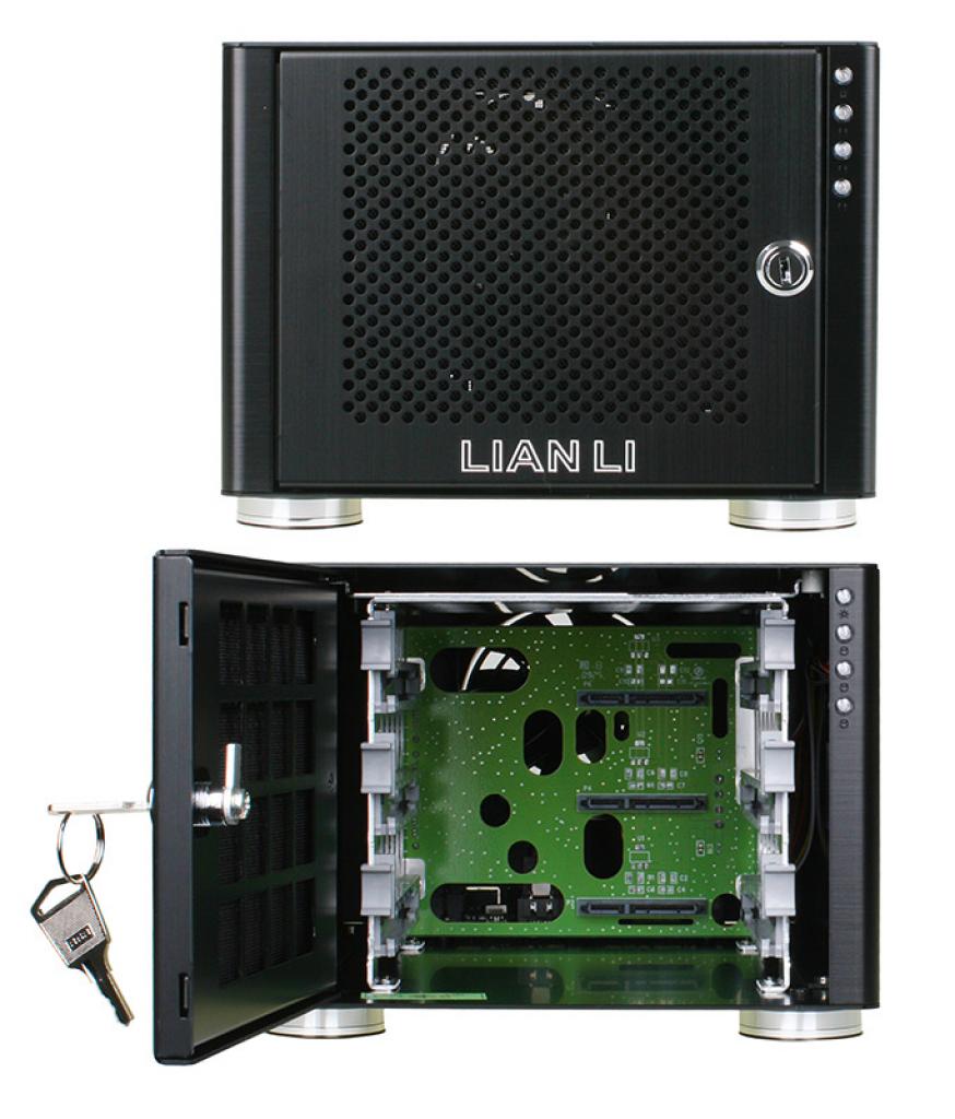 [11/09/2009] Lian Li HDD-Cases: Hot-Swap-Gehäuse im edlen Gewand (6)