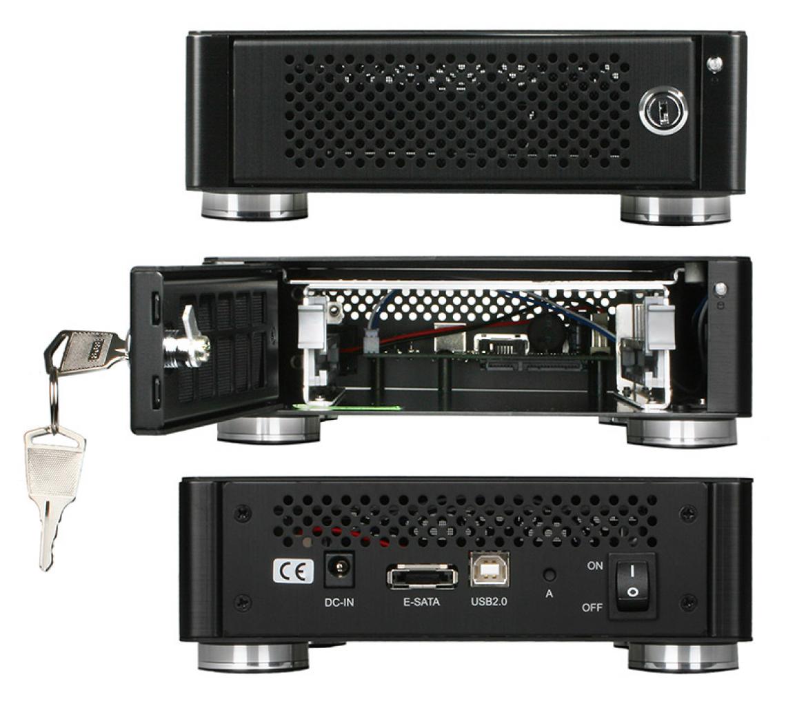 [11/09/2009] Lian Li HDD-Cases: Hot-Swap-Gehäuse im edlen Gewand (4)