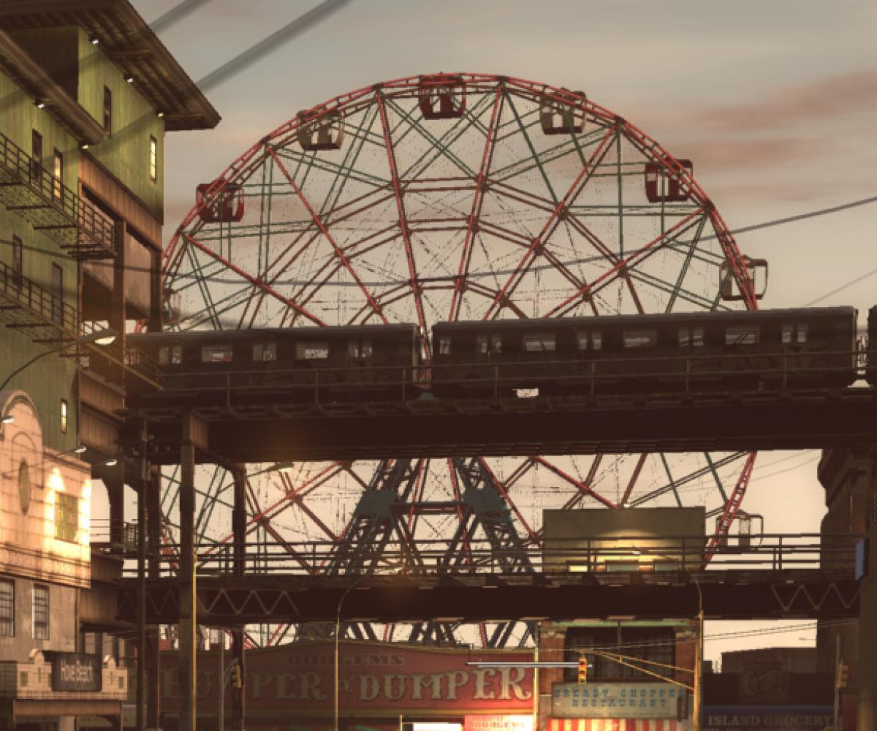 [25/09/2009] GTA 4 Alphatest mit ENB SSAA 4