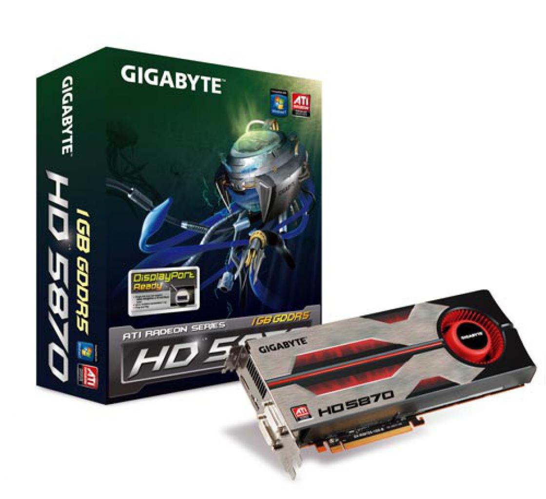 [23/09/2009] Gigabyte Radeon HD 5870