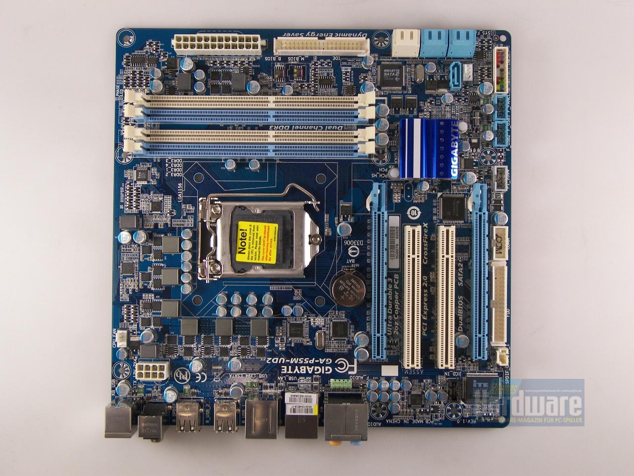 [09/09/2009] Gigabyte P55M-UD2: Günstiges Micro-ATX-Mainboard (1)