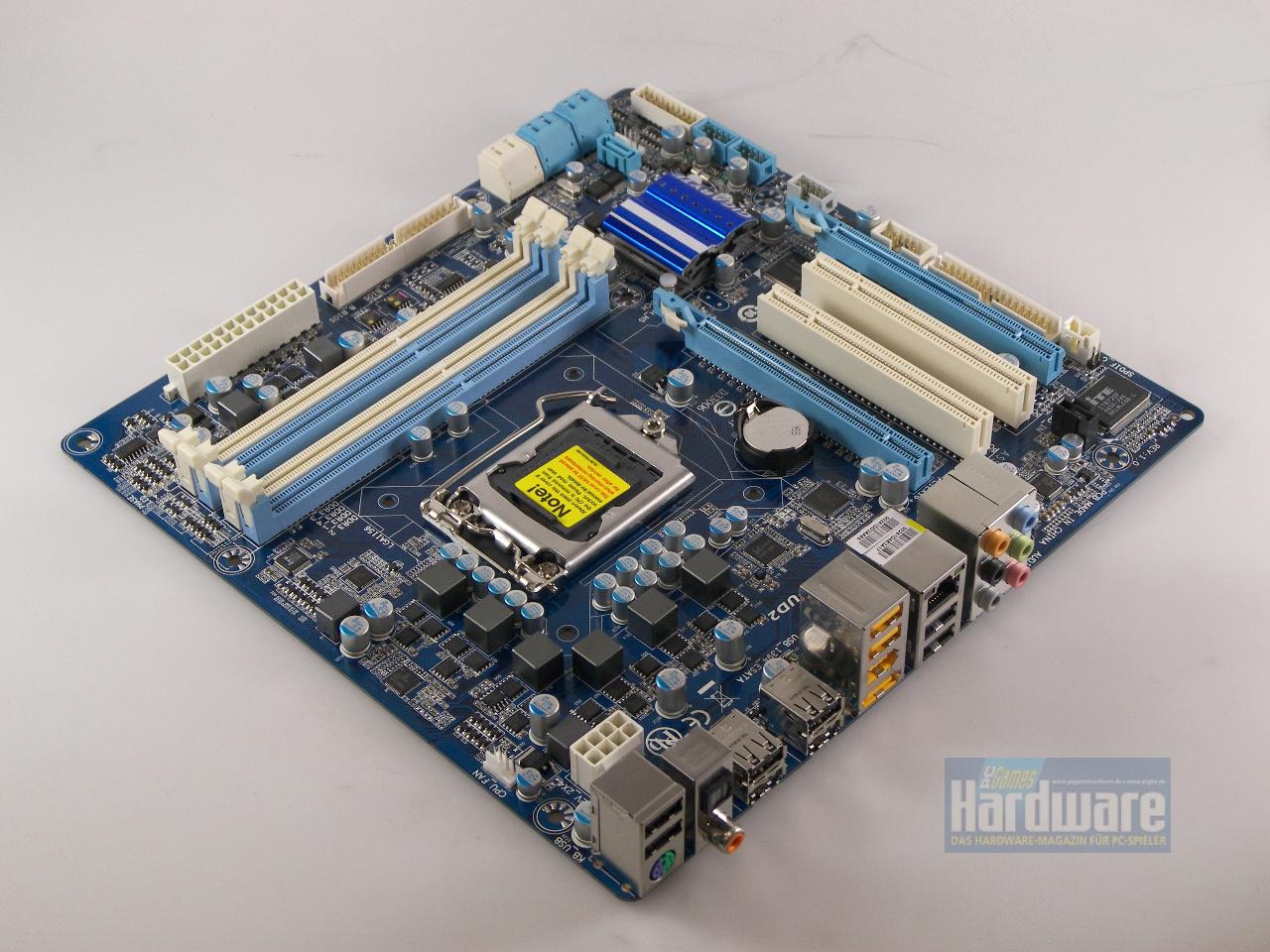 [09/09/2009] Gigabyte P55M-UD2: Günstiges Micro-ATX-Mainboard (2)