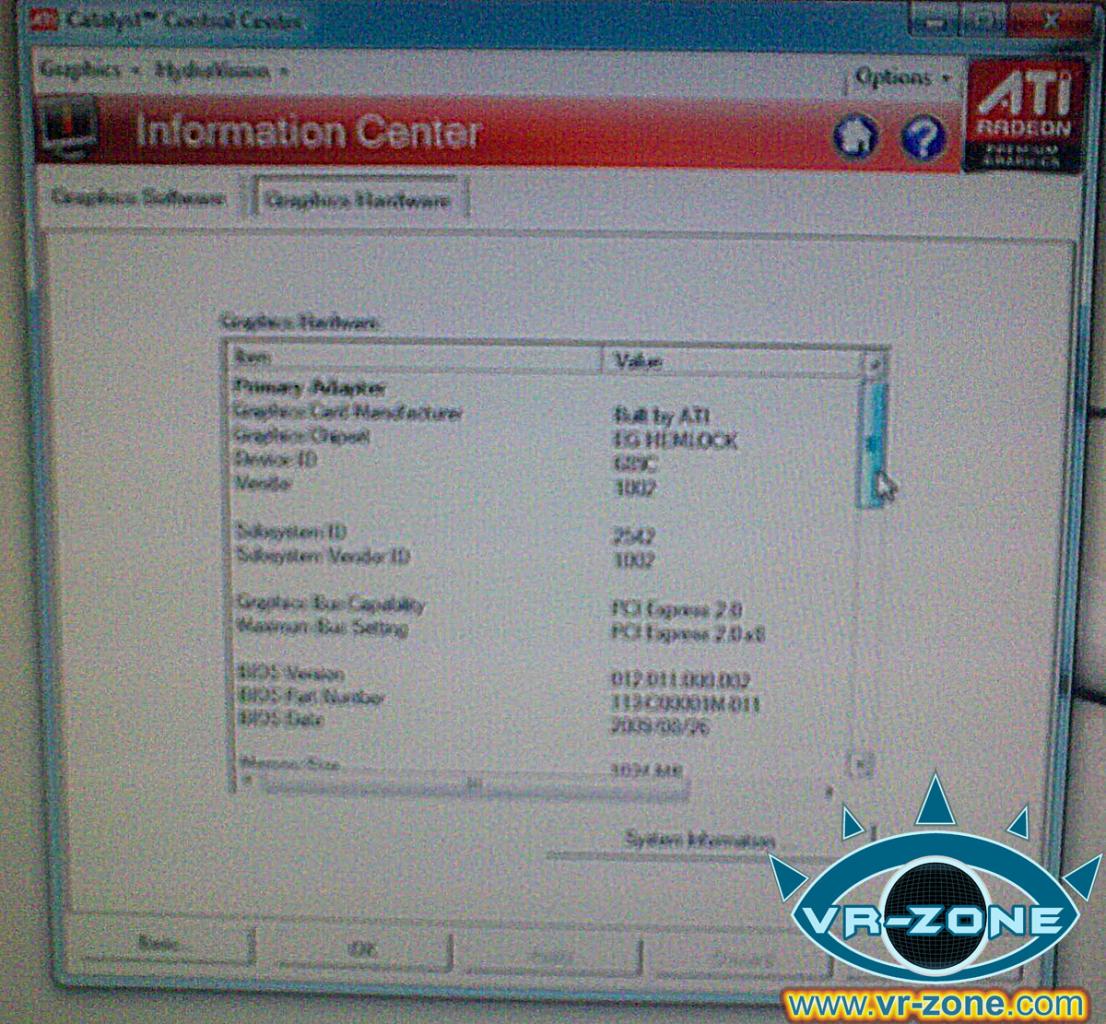 [24/09/2009] Demonstation: AMD zeigt ein System, in dem vermutlich eine Radeon HD 5850 X2 steckt. (7)