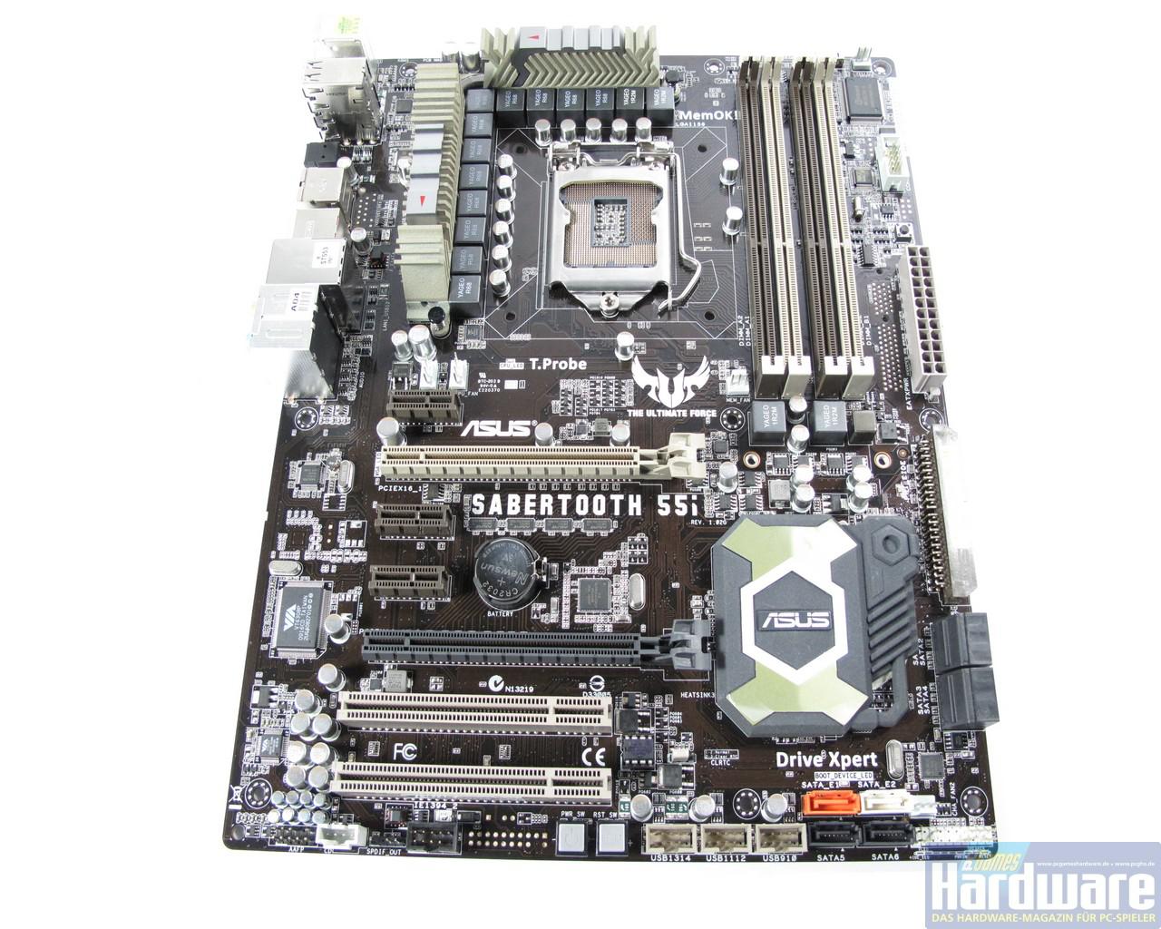 [30/09/2009] Asus TUF Sabertooth 55i Mainboard neu im Testlabor (4)