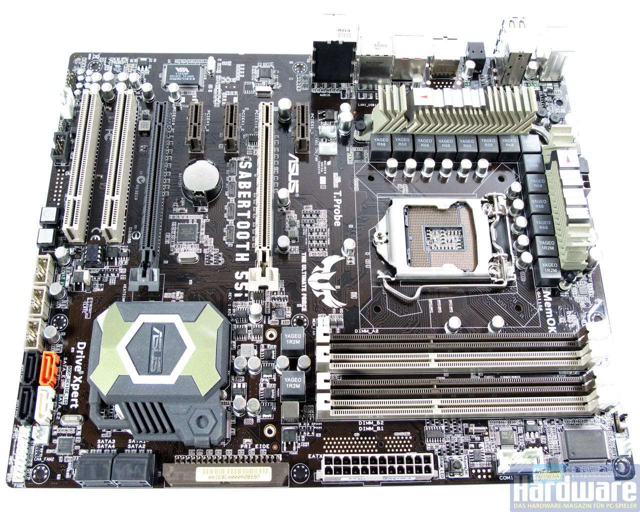 [30/09/2009] Asus TUF Sabertooth 55i Mainboard neu im Testlabor (3)