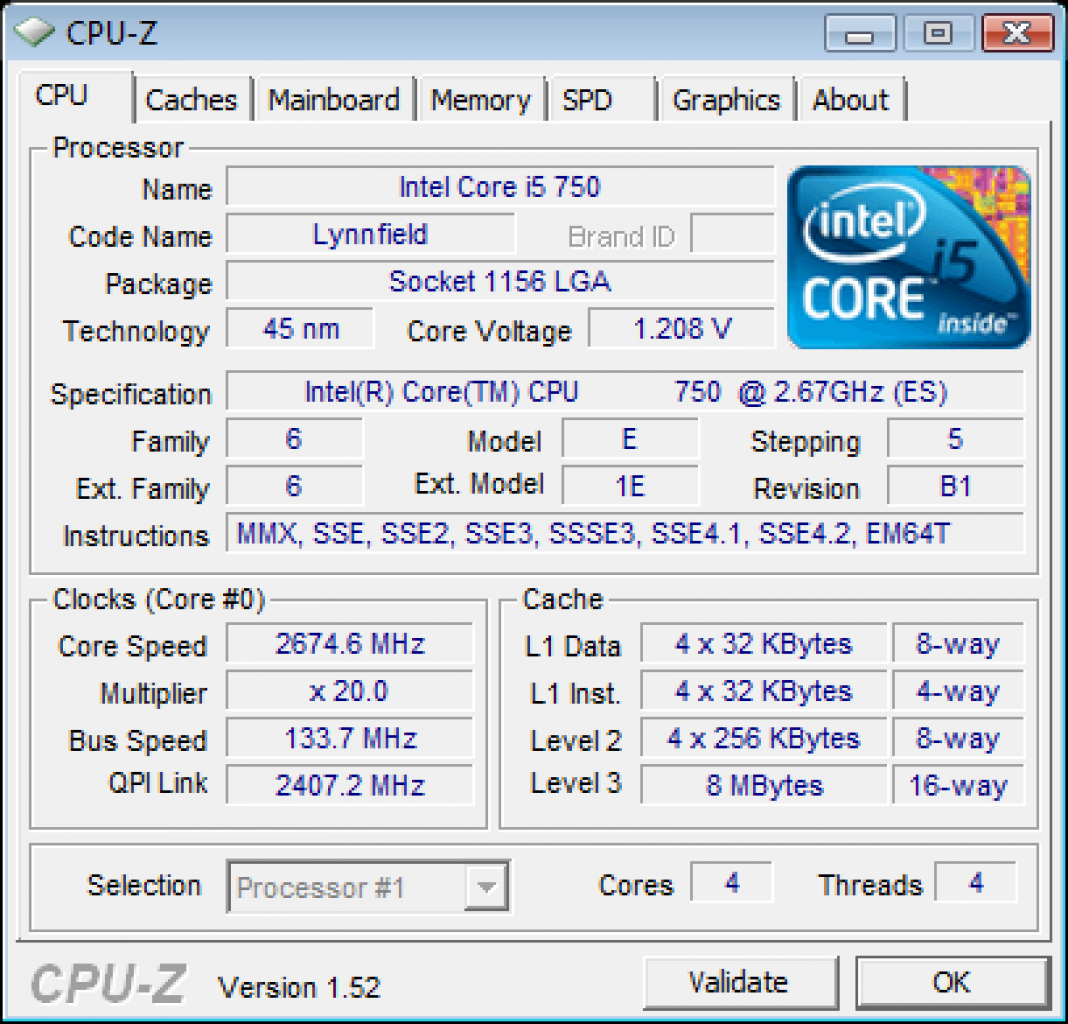 [07/09/2009] Core i5-750