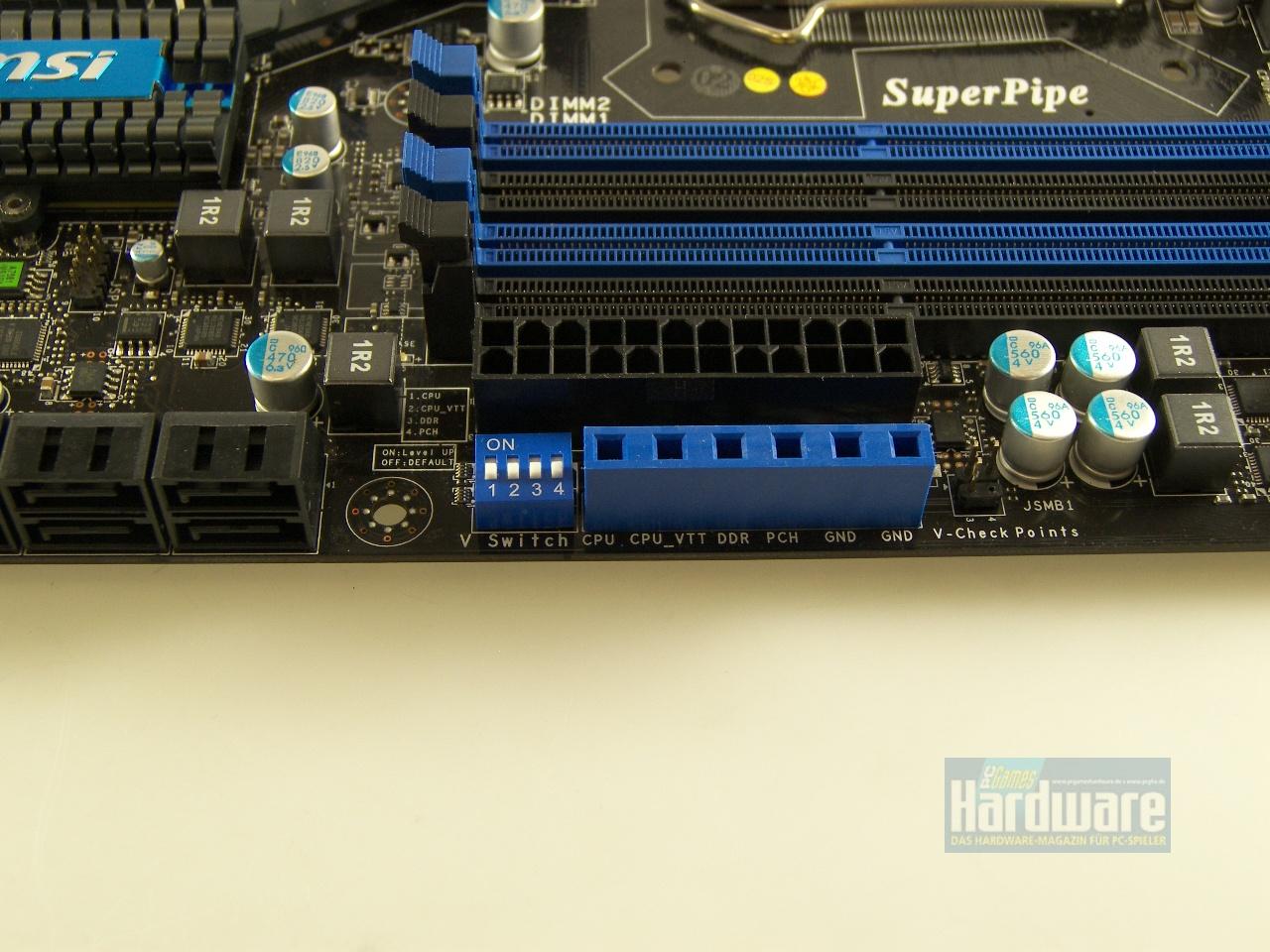 [09/09/2009] MSI P55-GD80: MSIs Topmodell mit riesiger Ausstattung und viel OC-Potenzial (6)