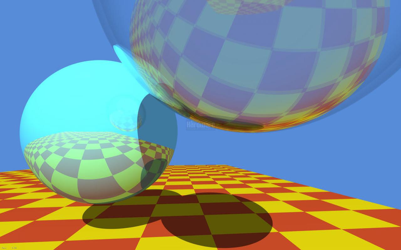 [06/09/2009] Nvidia Optix CUDA GPU Raytracing Whitted 04