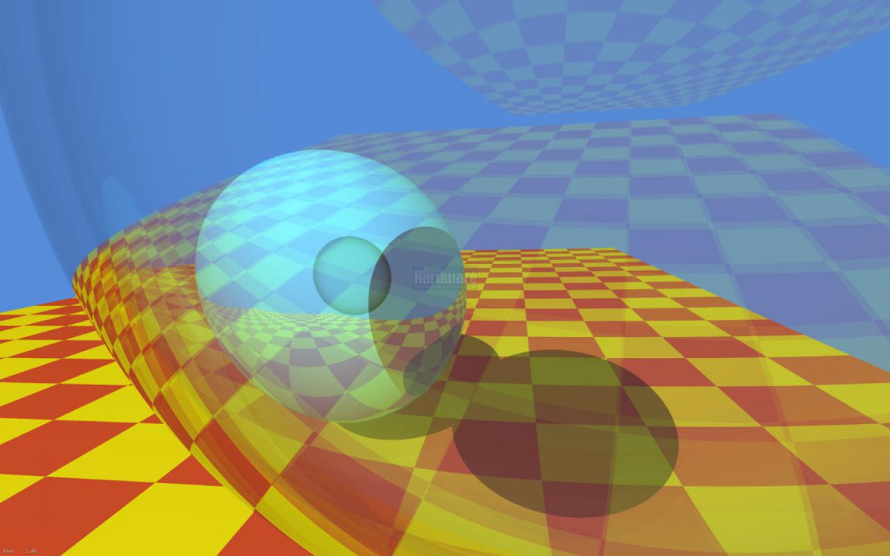 [06/09/2009] Nvidia Optix CUDA GPU Raytracing Whitted 05