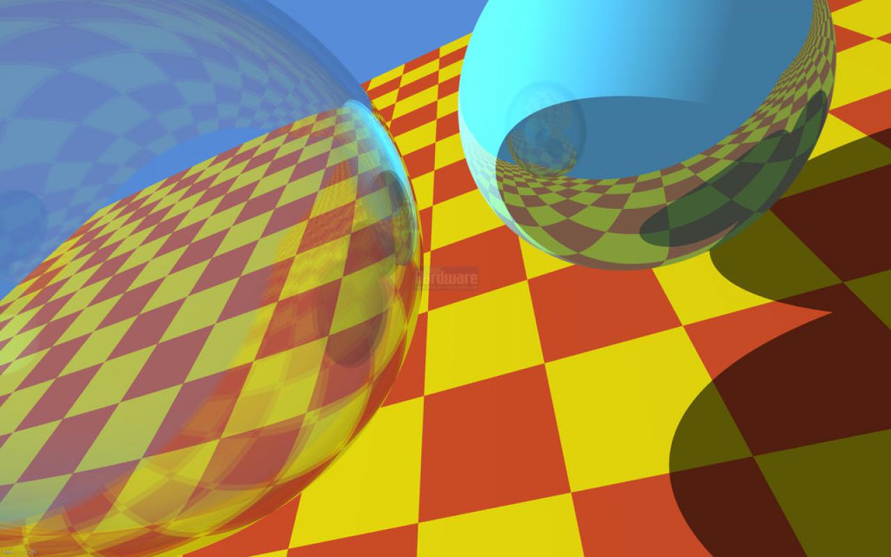 [06/09/2009] Nvidia Optix CUDA GPU Raytracing Whitted 08