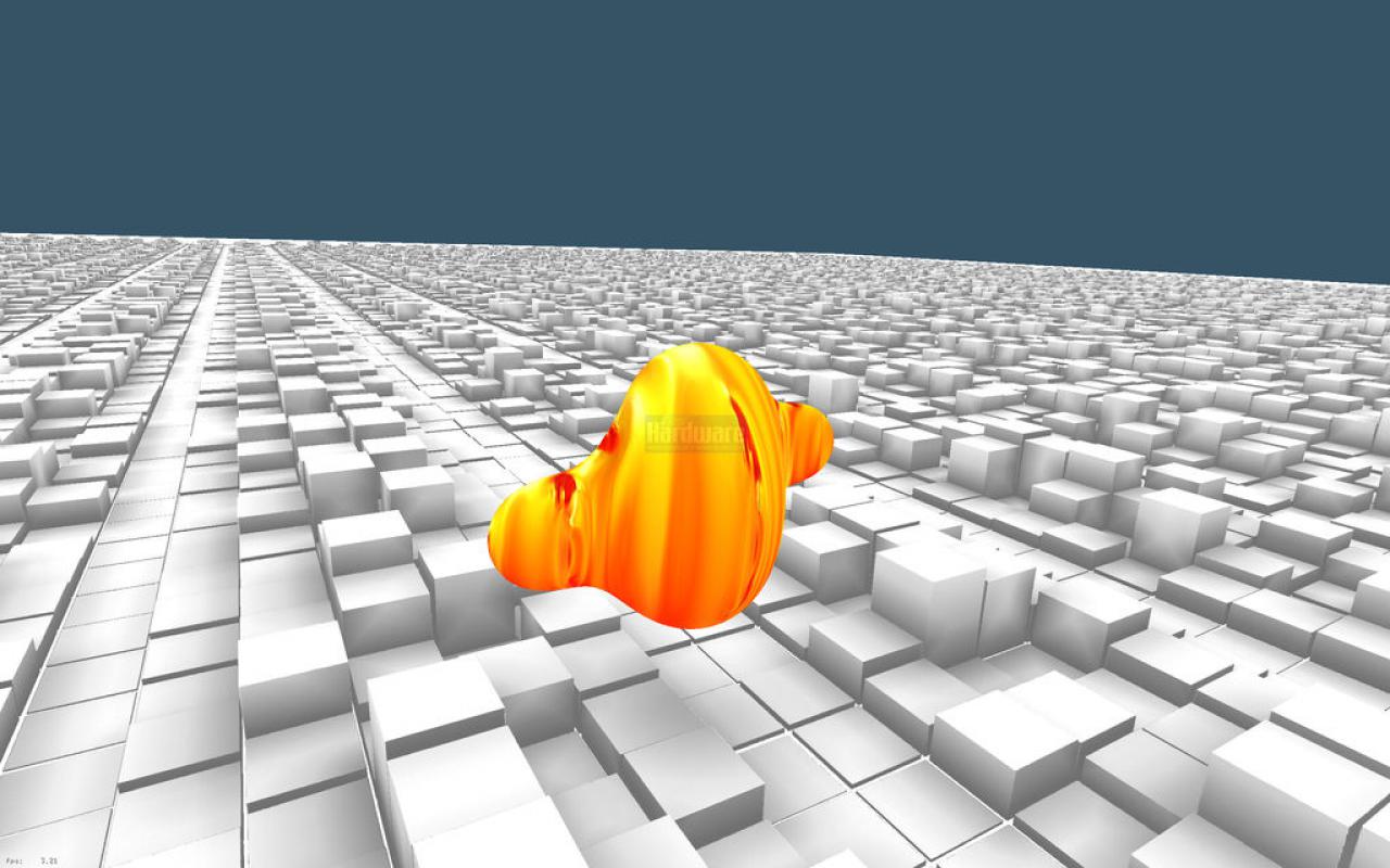 [06/09/2009] Nvidia Optix: GPU Raytracing Julia-Set Reihe Iterationstiefe 2