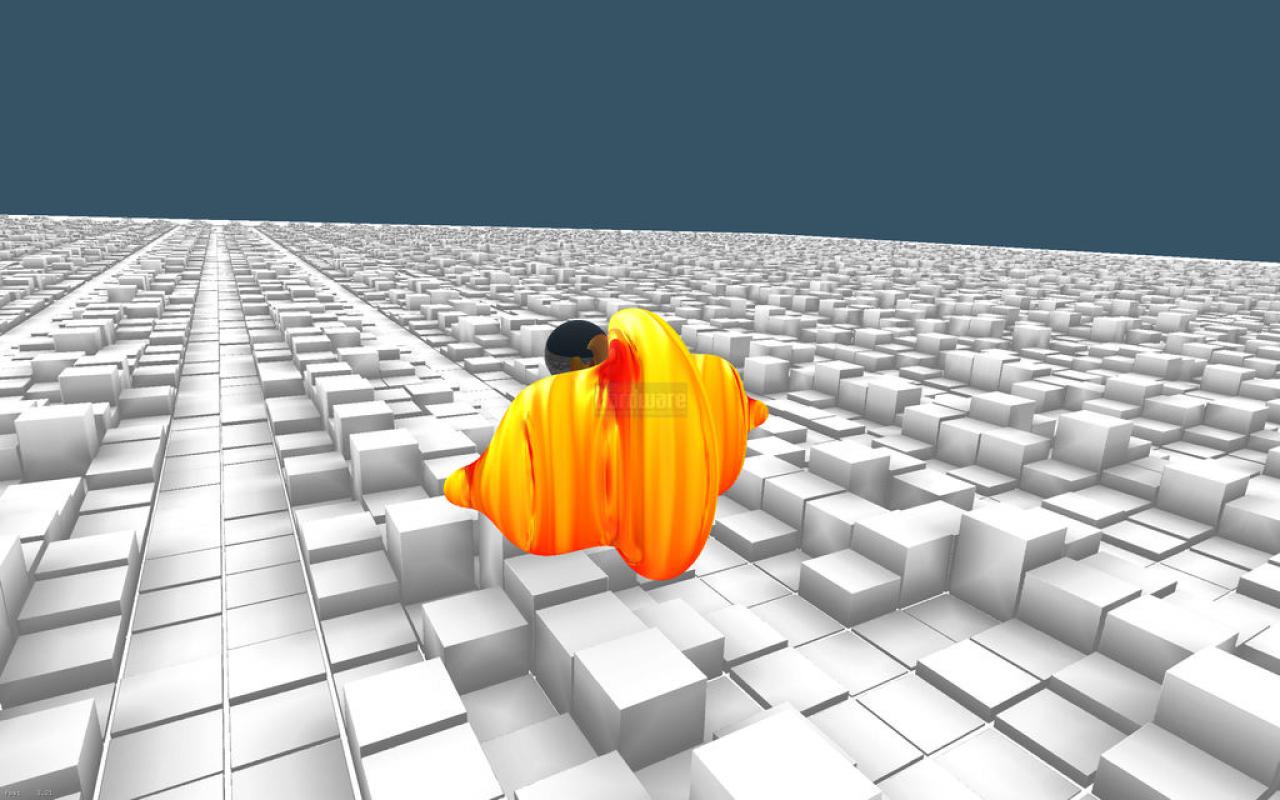[06/09/2009] Nvidia Optix: GPU Raytracing Julia-Set Reihe Iterationstiefe 3