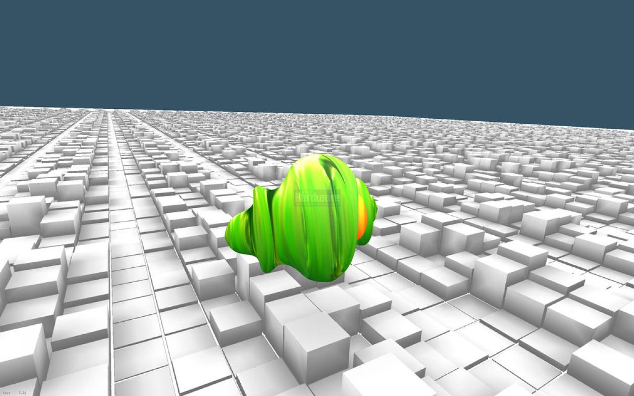 [06/09/2009] Nvidia Optix: GPU Raytracing Julia-Set Reihe Iterationstiefe 4