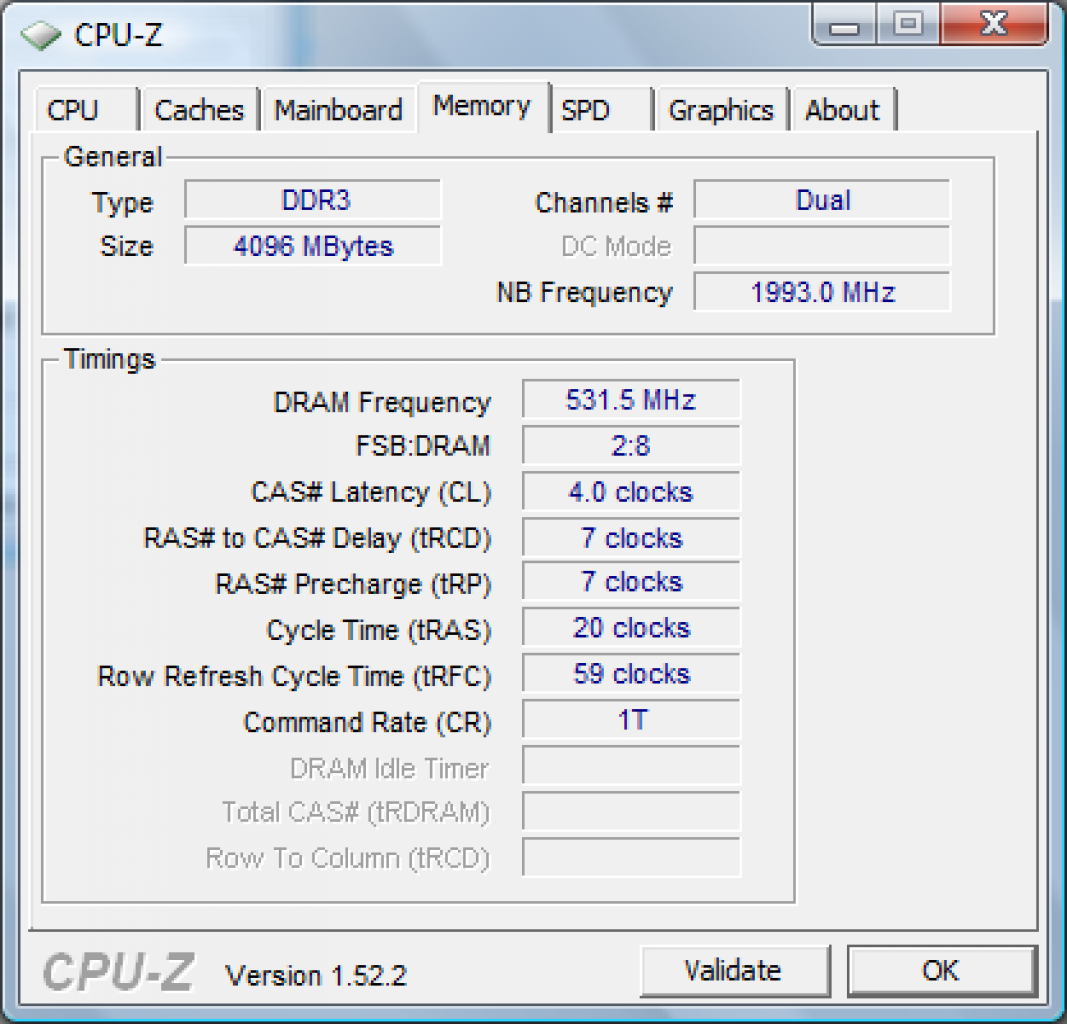 [23/09/2009] Core i7-720QM: der Speicher
