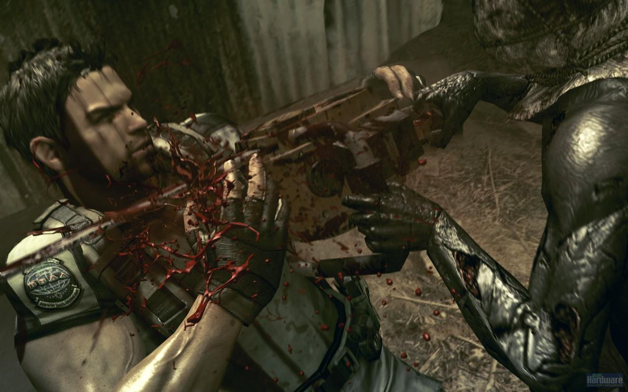 [14/09/2009] Resident Evil 5: Organische Materialien wie Blut sehen exzellent aus