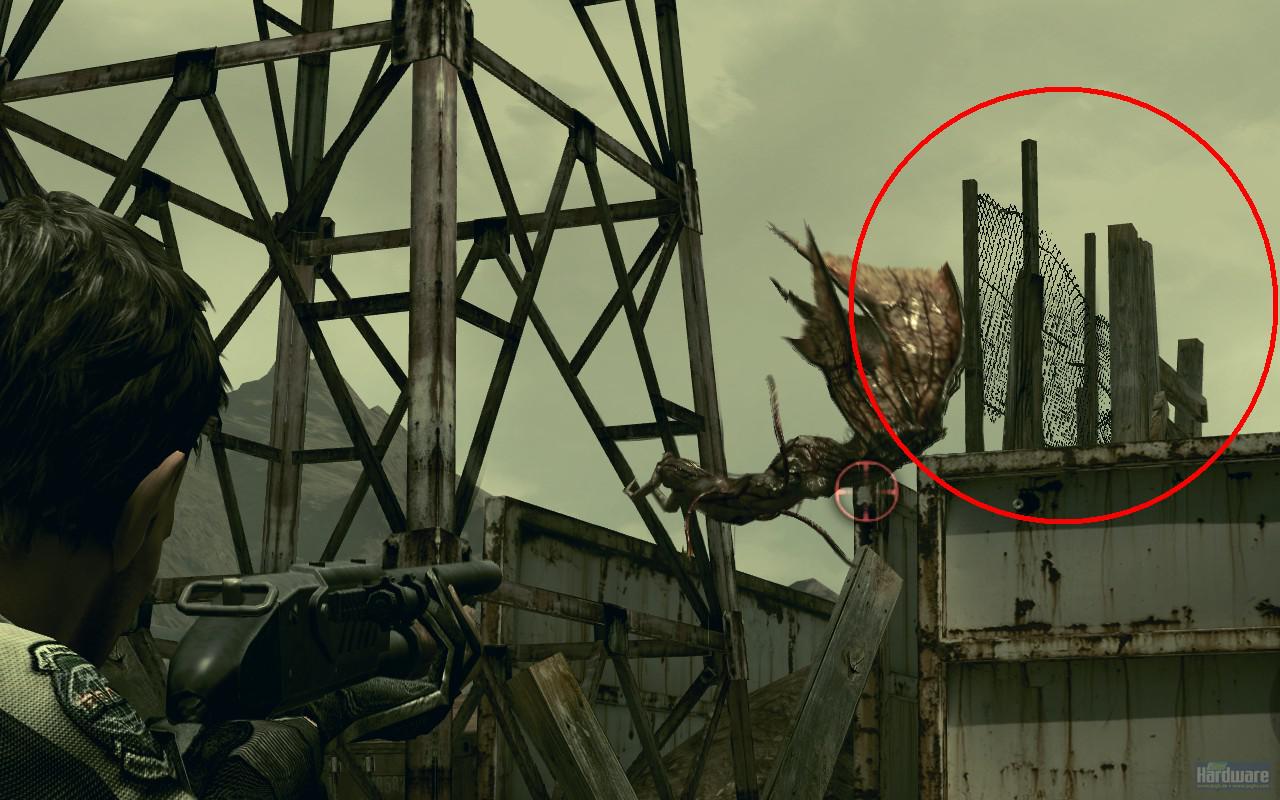 [16/09/2009] Resident Evil 5: Flimmernde Alpha-Tests stören (u.a. Zäune)