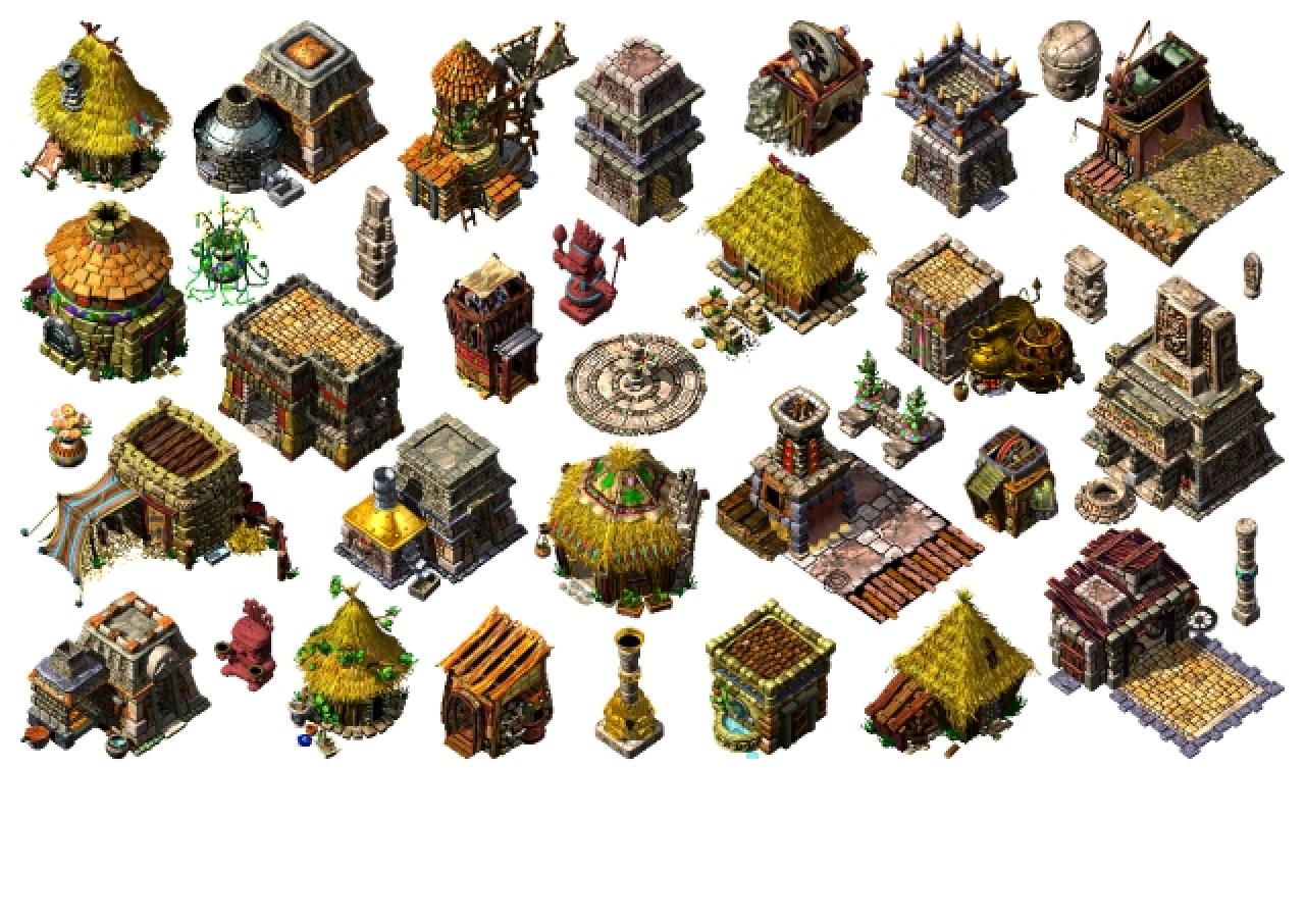 Siedler 3 Gebäudeset
