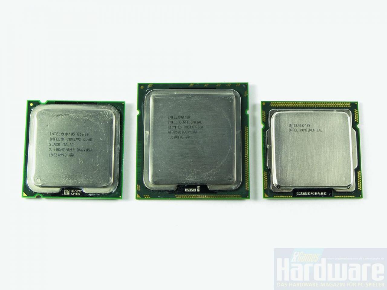 [07/09/2009] Im Vergleich: Core 2 Quad (Yorkfield), Core i7 (Bloomfield), Core i5 (Lynnfield)