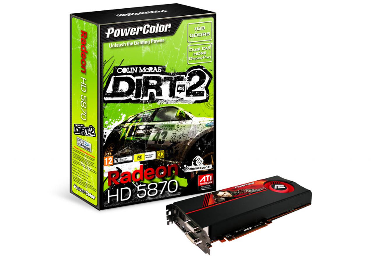 [23/09/2009] Powercolor Radeon HD 5870 im Dirt-2-Bundle