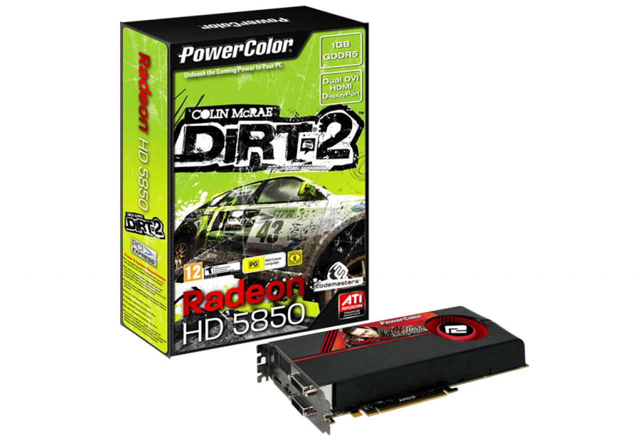 [23/09/2009] Powercolor Radeon HD 5850 im Dirt-2-Bundle