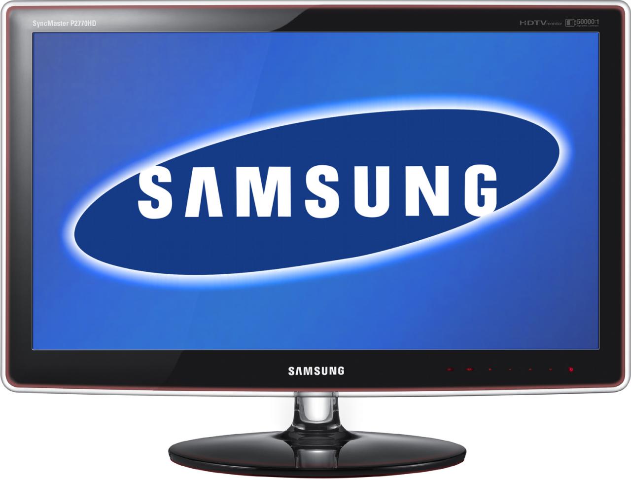 [18/09/2009] Samsung Syncmaster P2770HD