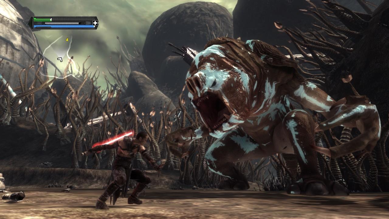 [20/09/2009] Star Wars: The Force Unleashed - Rancor: dumm, aber cool