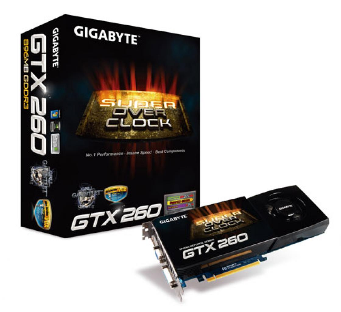 [02/09/2009] Gigabyte GTX260 aus derSuper Overclock Series