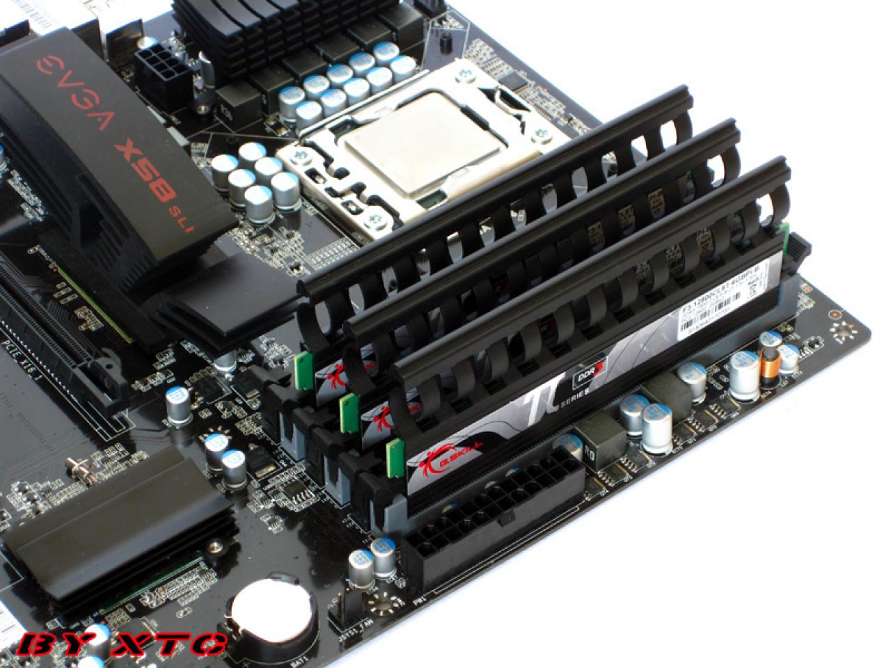 [14/09/2009] G.Skill PI Series Black 3 x 2 GB DDR3-1600 CL8-8-8-21