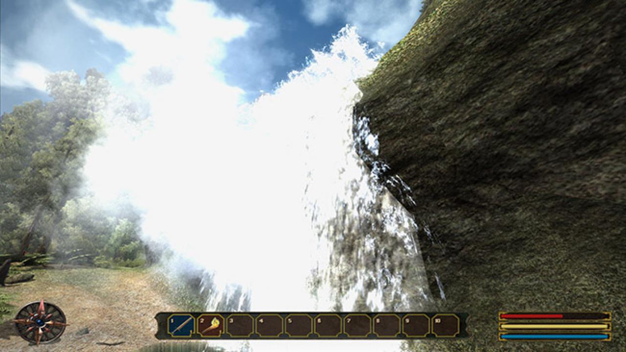Gothic 3: Wasserfall