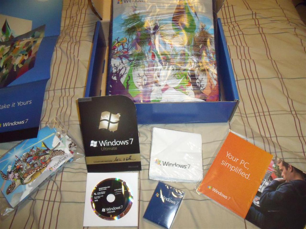 [05/10/2009] Erste Bilder von Windows 7 in der Signature-Edition. (3)