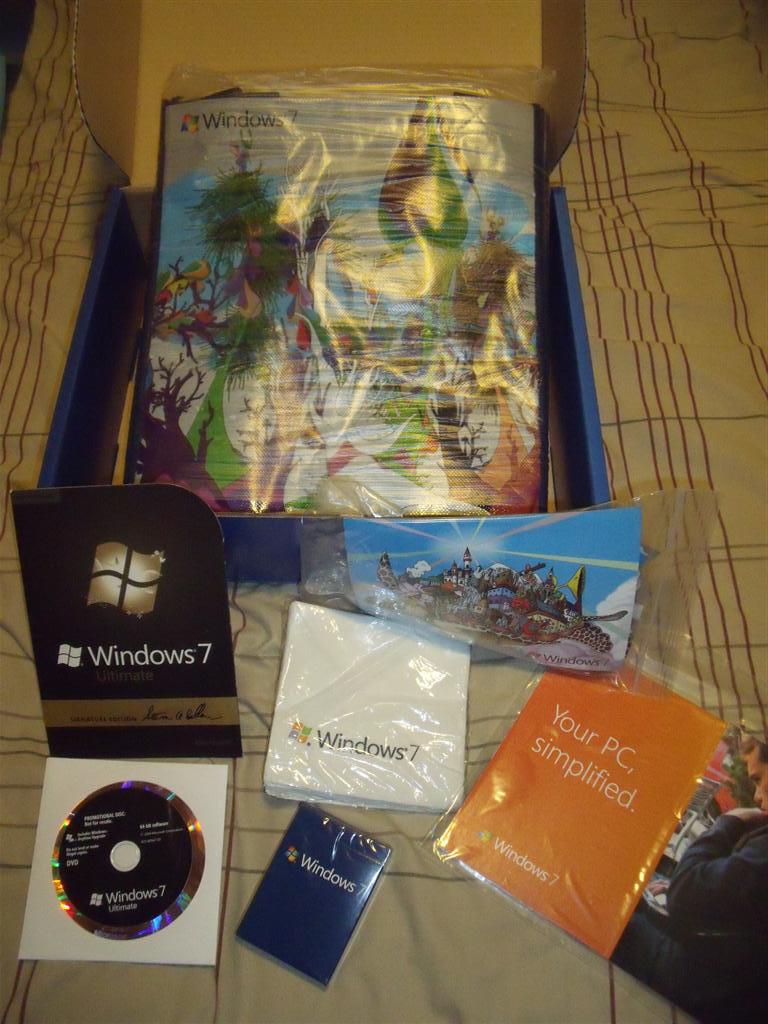 [05/10/2009] Erste Bilder von Windows 7 in der Signature-Edition. (4)