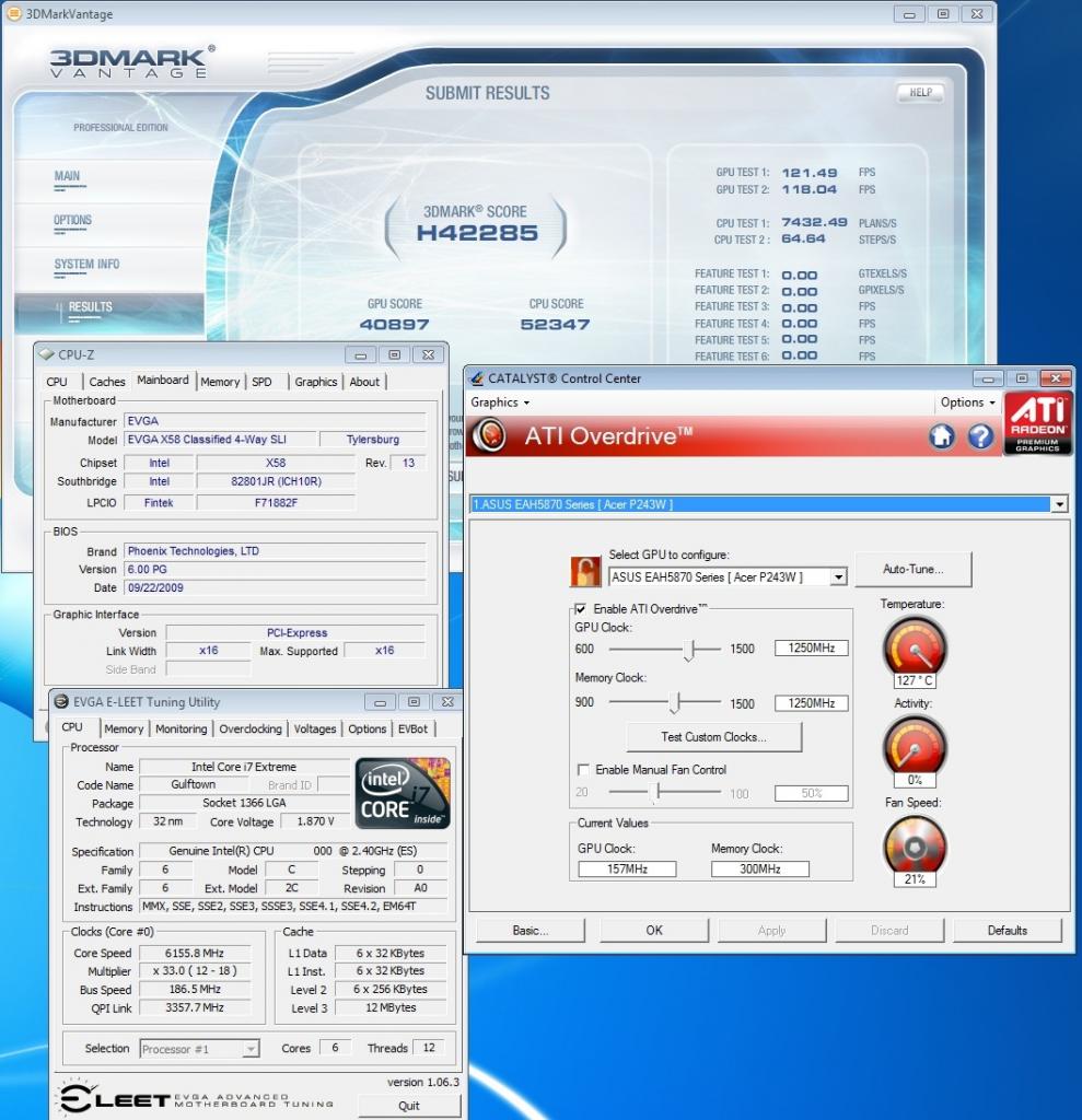 [13/10/2009] Neue Rekorde mit Sechs-Kern-CPU und vier Radeon HD 5870 (2)