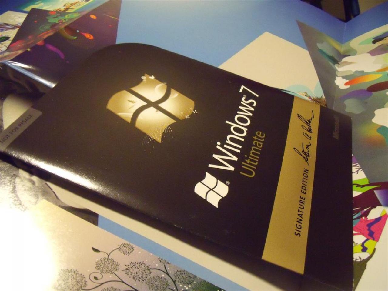 [05/10/2009] Erste Bilder von Windows 7 in der Signature-Edition. (7)
