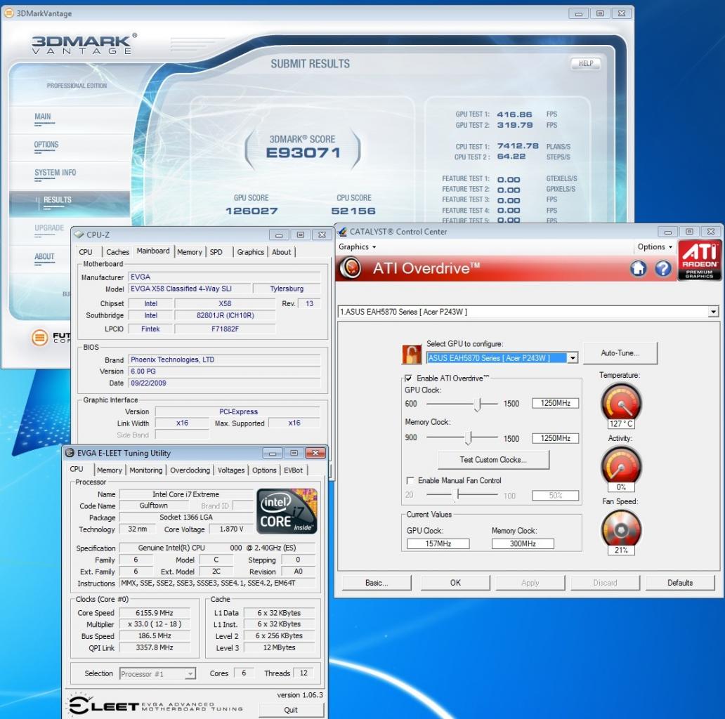 [13/10/2009] Neue Rekorde mit Sechs-Kern-CPU und vier Radeon HD 5870 (3)