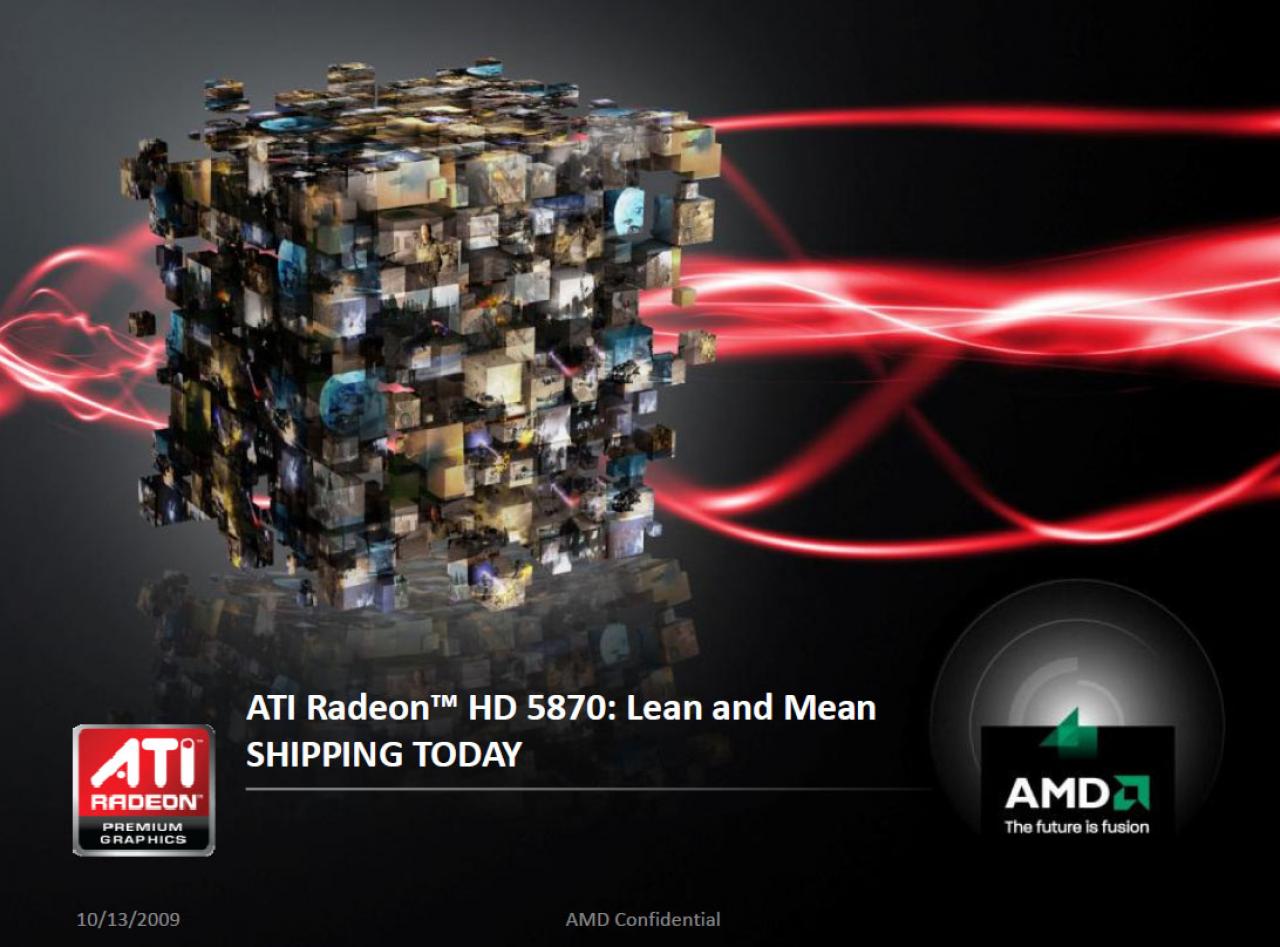 [14/10/2009] AMD Slides HD5870 vs Fermi 01 (1)