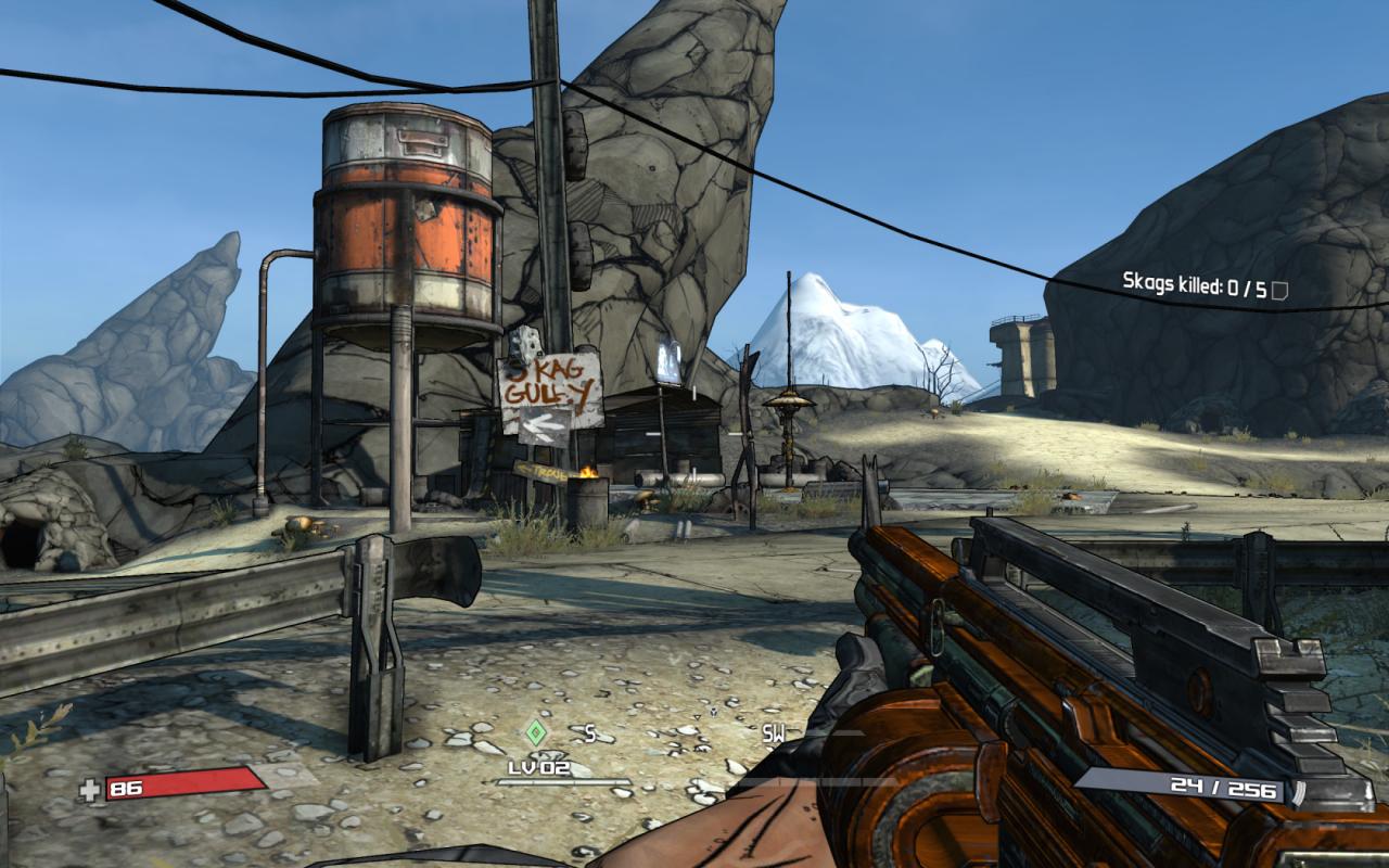 [30/10/2009] Borderlands mit 4x SGSSAA/16:1 AF 6