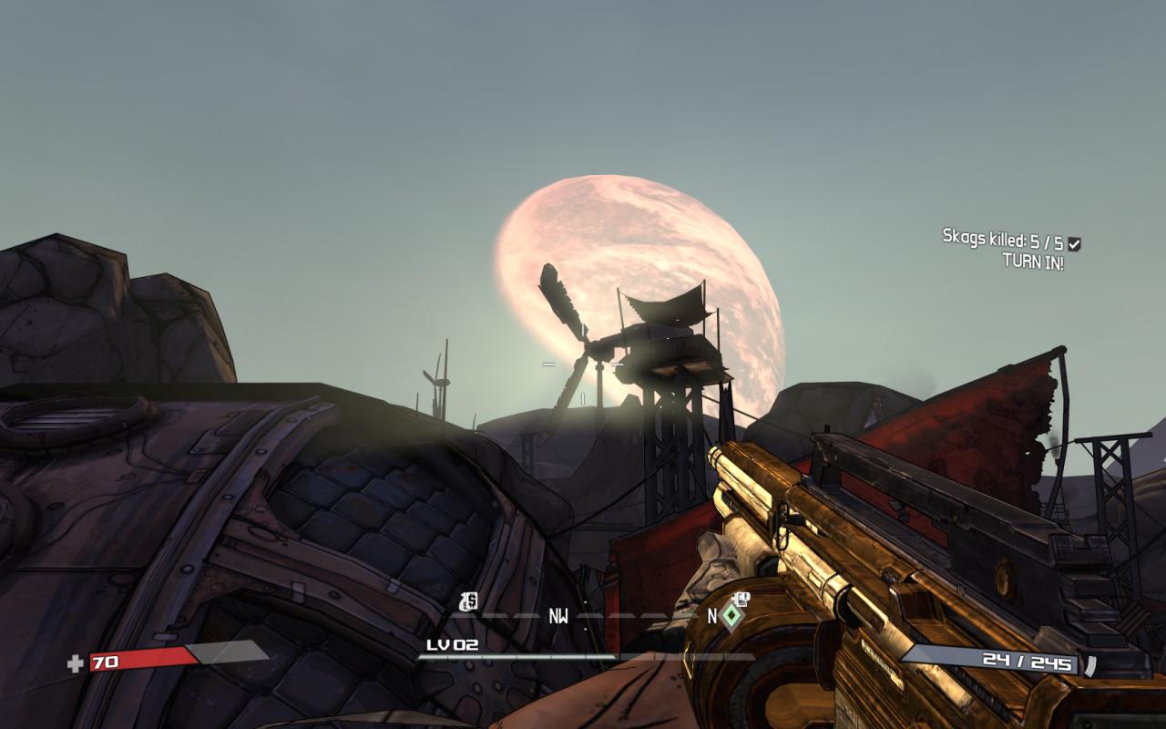 [30/10/2009] Borderlands mit 4x SGSSAA/16:1 AF 7 