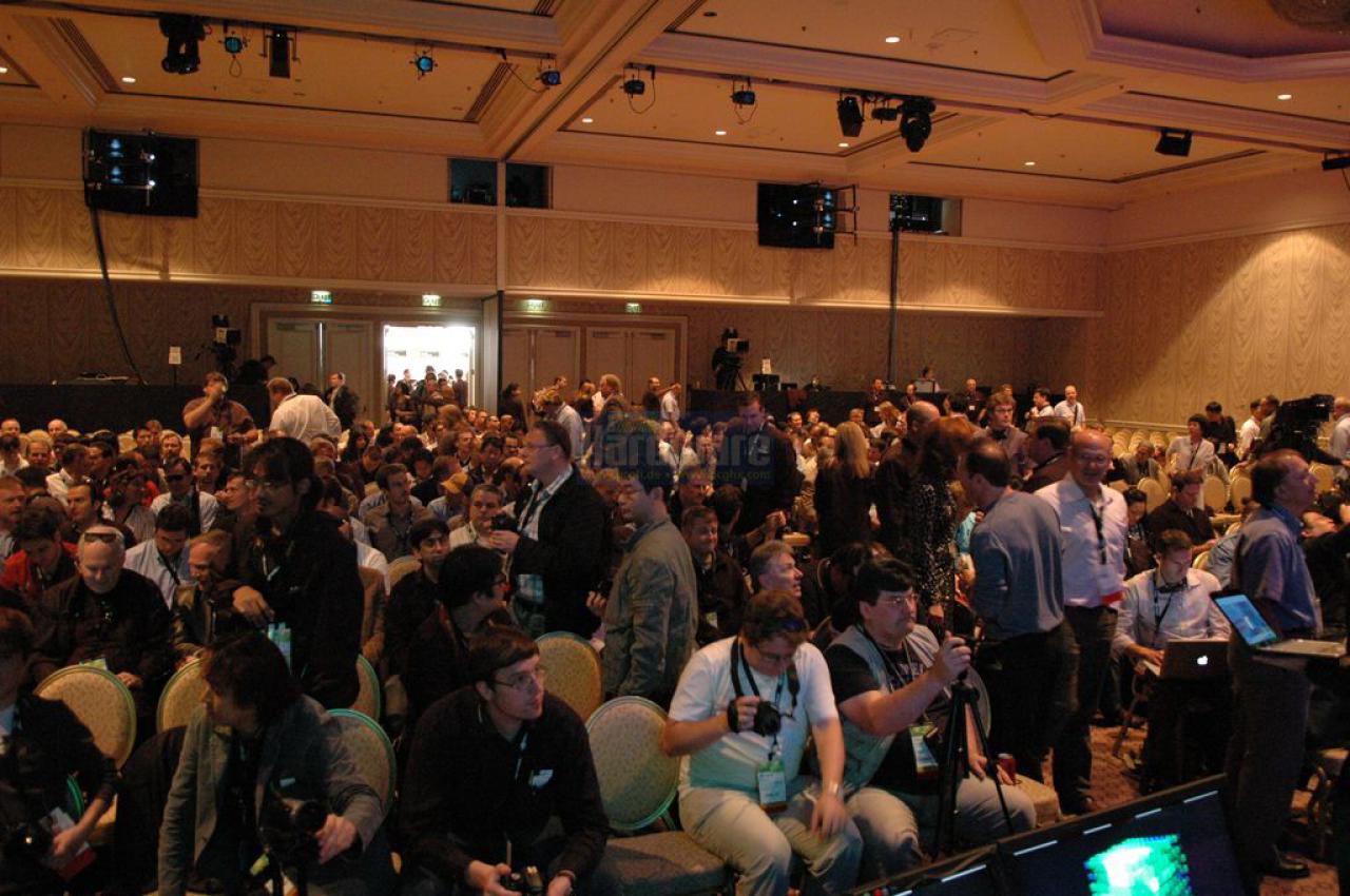 [04/10/2009] GPU Technology Conference 2009 Impressionen: Der Andrang war teils enorm