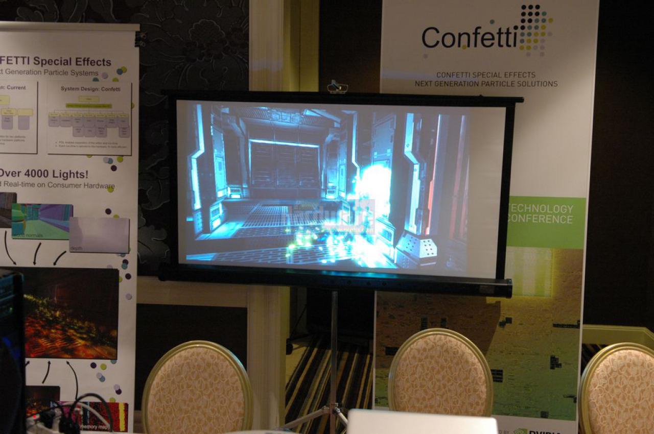 [04/10/2009] GPU Technology Conference 2009 Impressionen: Beeindruckende Partikelsysteme